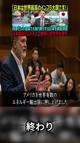 【海外の反応】「日本は世界最高のインフラ大国です！」資源が乏しい島国の日本が世界で一人勝ち状態となった衝撃の理由とは！？日本独自のエネルギー戦略に全世界が驚愕【日本賞賛】P5