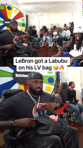 LeBubu 😭 (via @Kai Cenat) #NBA #basketball #kaicenat #lebron #labubu 