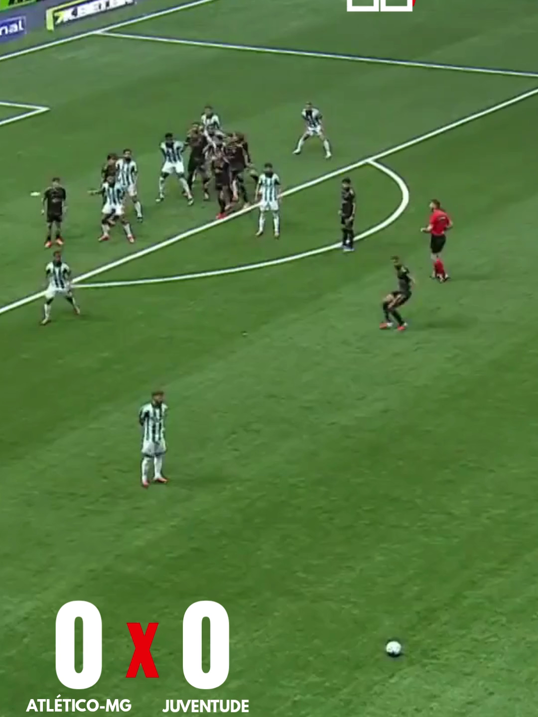ATLÉTICO-MG E JUVENTUDE EMPATAM NO 0 A 0 | MELHORES MOMENTOS DA PARTIDA | BRASILEIRÃO 2025 #atleticomineiro #juventude #futebol #brasileirao #melhoresmomentos