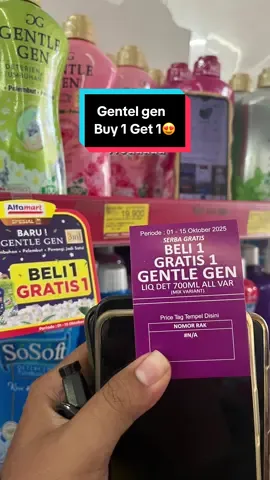 Berlaku di toko dan di alfagift ya bunda😍 #alfamart #fypage #gentelgen #promo 