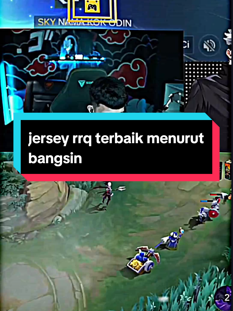 Jersey terbaik @teamrrq menurut bangsin @xinnn98 #NEXTJagoanMabar #MLBBNEXT2025 #planofpublisher #teamrrq #bangxin 