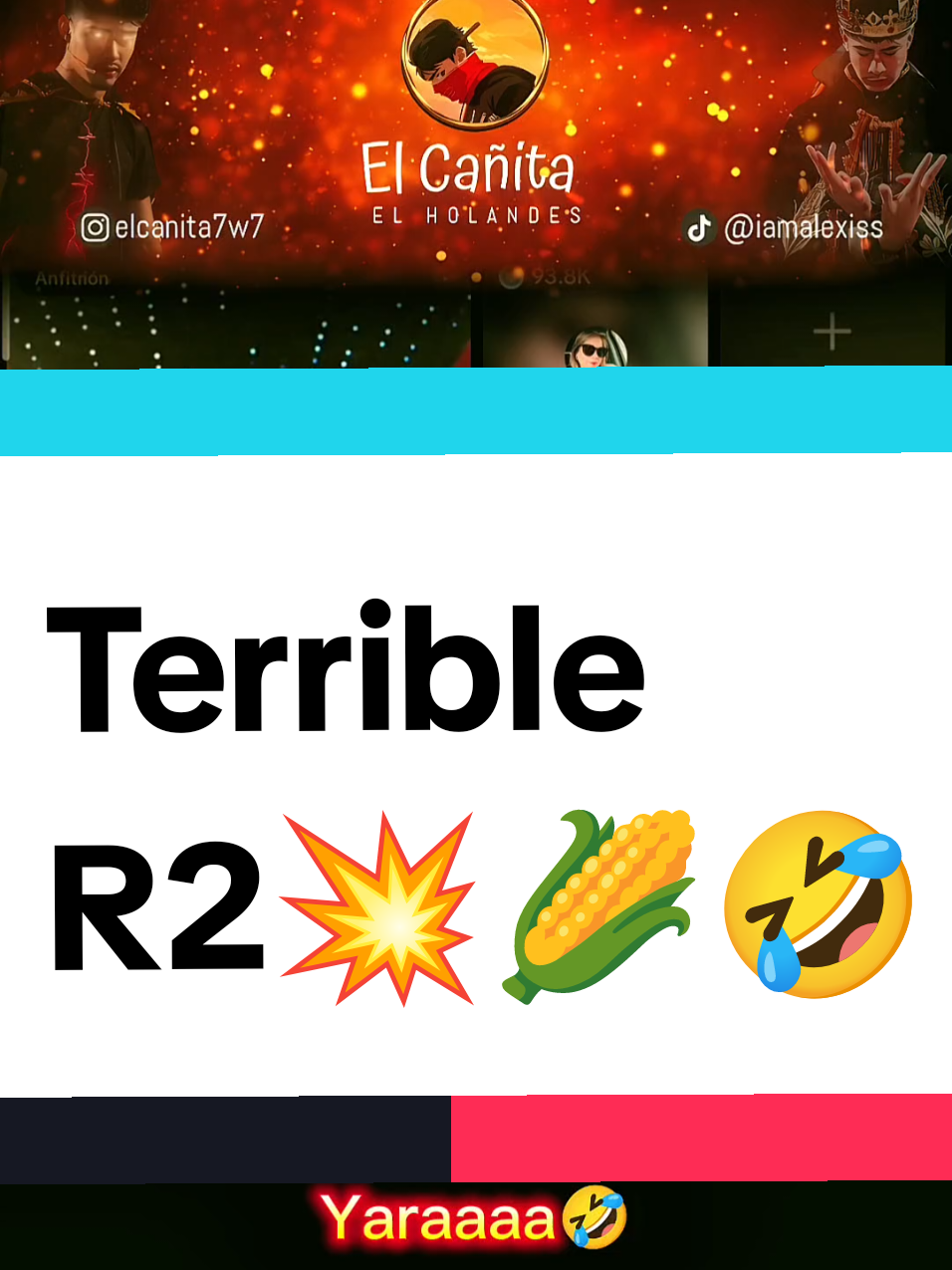 Yaraaaaasa 🤣💥🌽 ... #elcañita #cañita #teamchoclito🌽🌽 #paratii #fyp @Cañita💛🌽 