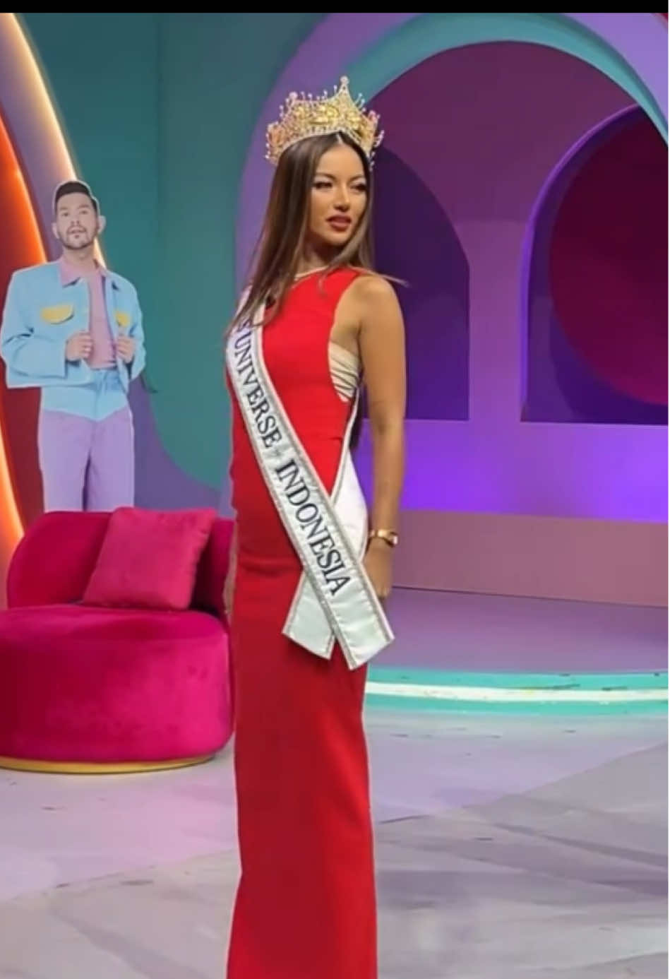 Cetar membuncah😍😍 Let’s Go Sanly MU Indonesia 2025 #missuniverse2025 #missuniverse #missuniverseindonesia #muid #missuniverseindonesia2025 