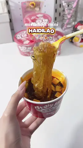 miến hộp mini Haidilao 🍜 #haidilao #mienhaidilao #anvat #muataitiktok #viral 