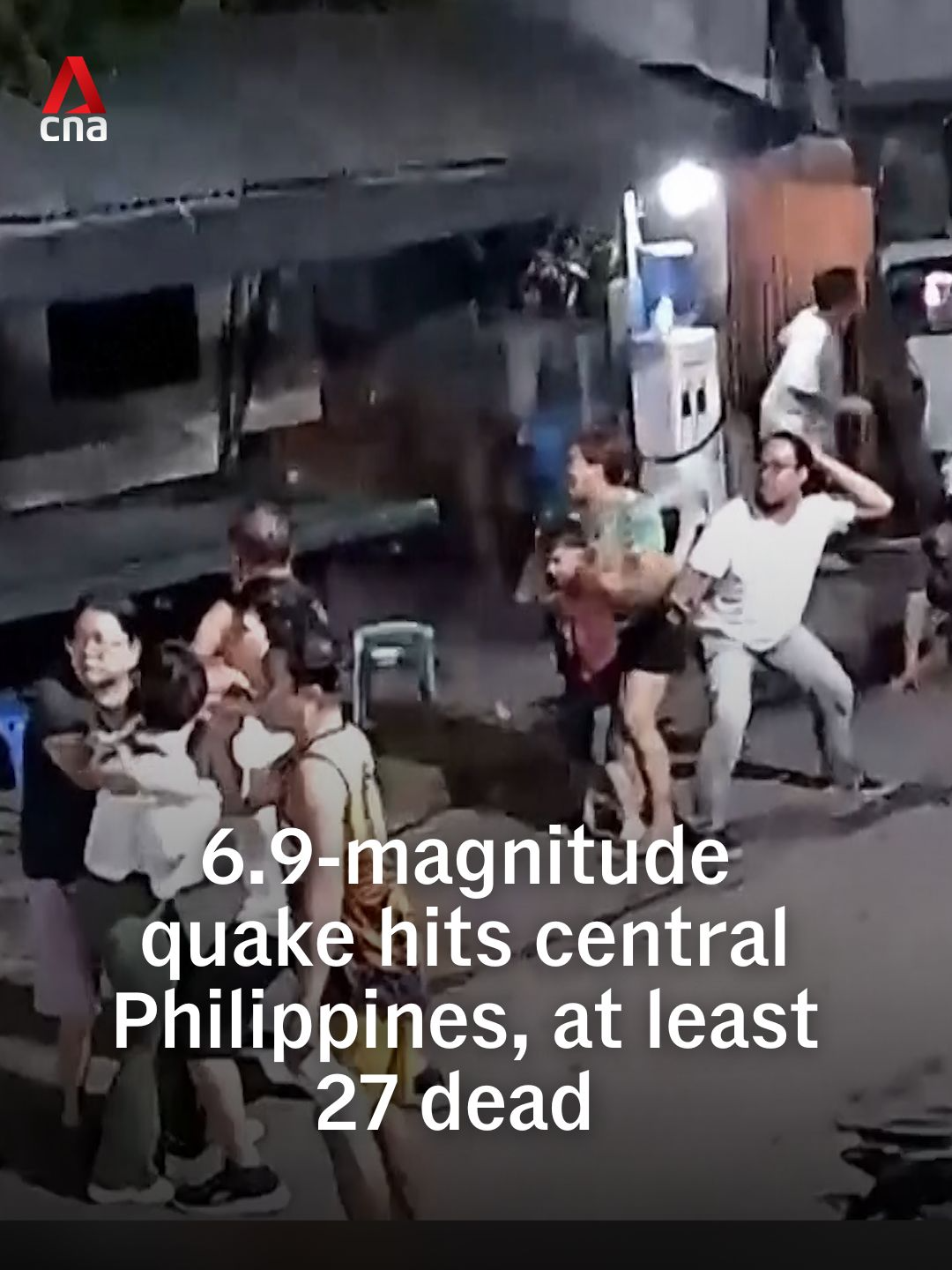 Scenes of chaos captured by eyewitnesses as a 6.9-magnitude quake struck central Philippines on Tuesday night (Sep 30) show people scrambling to safety, a beauty pageant being disrupted, damaged buildings and interrupted livestreams. At least 27 people were killed and 100 others injured. #phillipines #philippinesnews