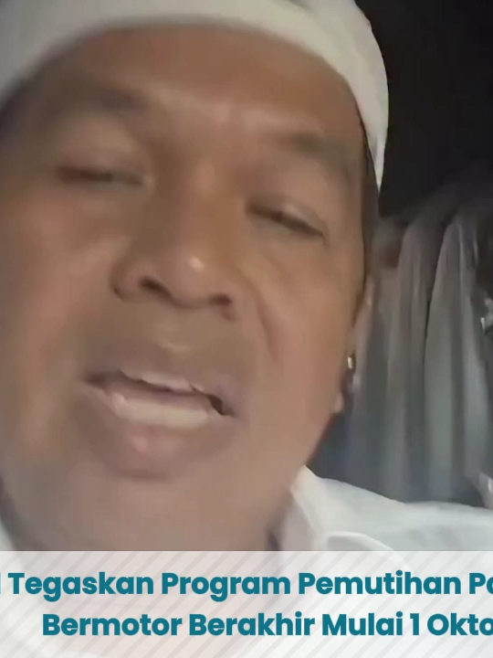 Gubernur Jawa Barat, Dedi Mulyadi atau yang akrab disebut KDM, menegaskan bahwa program pemutihan pajak kendaraan bermotor di seluruh wilayah provinsi Jawa Barat resmi dihentikan pada 1 Oktober 2025. Ia juga menyampaikan terima kasih kepada masyarakat yang telah memanfaatkan program tersebut dan menunjukkan kepatuhan dalam membayar pajak kendaraan bermotor. #JawaBarat #KDM #DediMulyadi #PajakKendaraan #PemutihanPajak #pemprovsulbar #PajakKendaraanBermotor #BeritaJabar