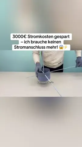 Unglaublich aber wahr: Ich habe 3000€ Stromkosten gespart und brauche keinen Stromanschluss mehr! 😱⚡ Jeder kann das nachmachen – hättest du den Mut?  #ViralDeutschland #Unglaublich #EnergieSparen #DIYProjekt #Stromkosten