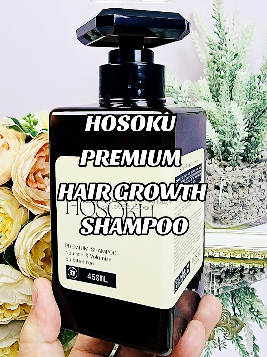 Upgrade your shower routine. Hosoku is more than just a wash— it’s a powerful step toward reversing damage and unlocking your hair's maximum growth potential. Get yours now! 😃 #hosoku  #hairgrowthshampoo  #fullerhair  #hairgoals  #haircare 