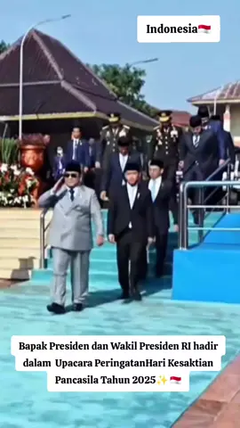 Rabu, 1 Oktober 2025. Bapak Presiden dan Wakil Presiden Hadir dalam Peringatan Hari Kesaktian Pancasila di Monumen Pancasila Sakti✨️🇲🇨 #prabowo  #prabowopresiden2024  #prabowogibran2024  #seskab  #teddyindrawijaya 