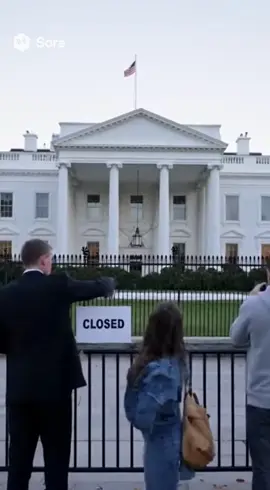 The White House shutting down and turning into a Spirit Halloween. #spirithalloween #whitehouse #Shutdown 