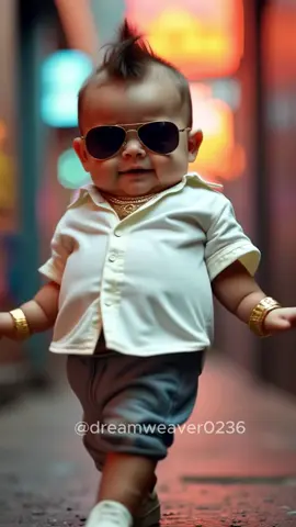 Cute baby cool dance 😂 #cute #cutebaby #funnybaby #babydance #cutedance #ai 