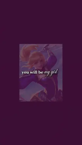 My Only Girl #fyppppppppppppppppppppppp #officialz4nakuu #MLBB #fanny #october1st 