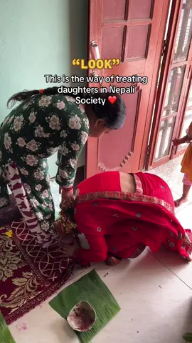 Dashain 🌸❤️#dashain #treatingdaughterslikegod #nepaliculture #tiktok #dashaindikpal 