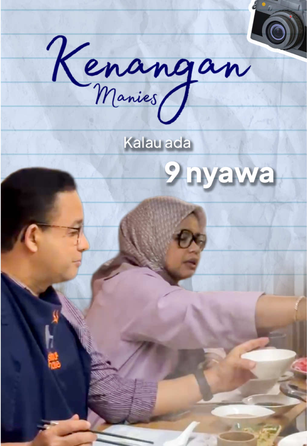 Kalau ada sembilan nyawa, ingin samamu saja semuanya..❤️ #KenanganManies 