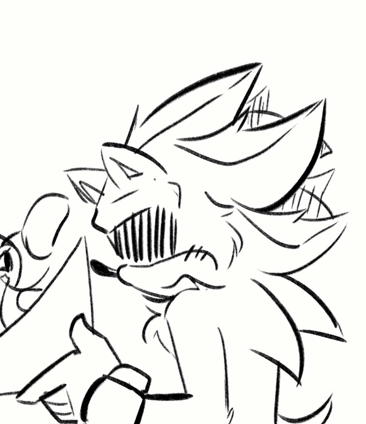 Sonic and Shadow are just a little silly #sonadow #sth #sonic #shadow #fyp 