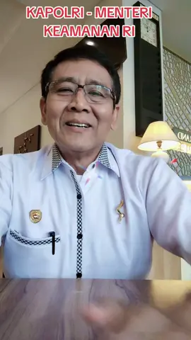 KAPOLRI JADI MENTERI KEAMAN RI #reformasipolri 