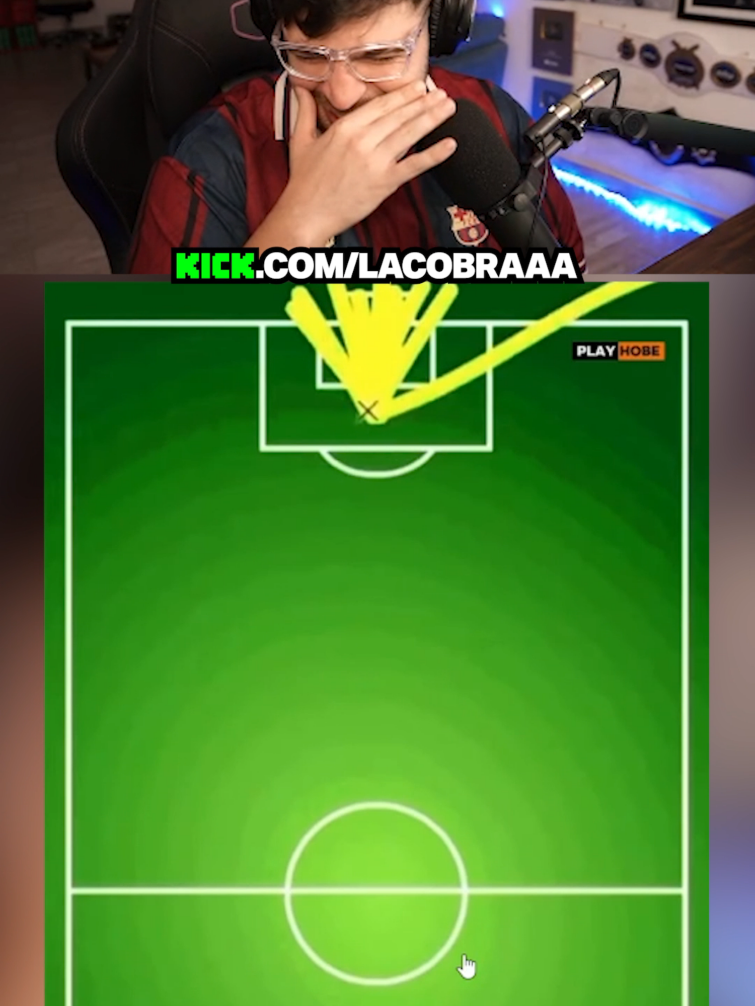 Los goles tipicos de cada jugador 😂 #lacobra