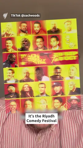 A Saudi Arabian comedy festival has attracted criticism from human rights groups and members of the international community for 