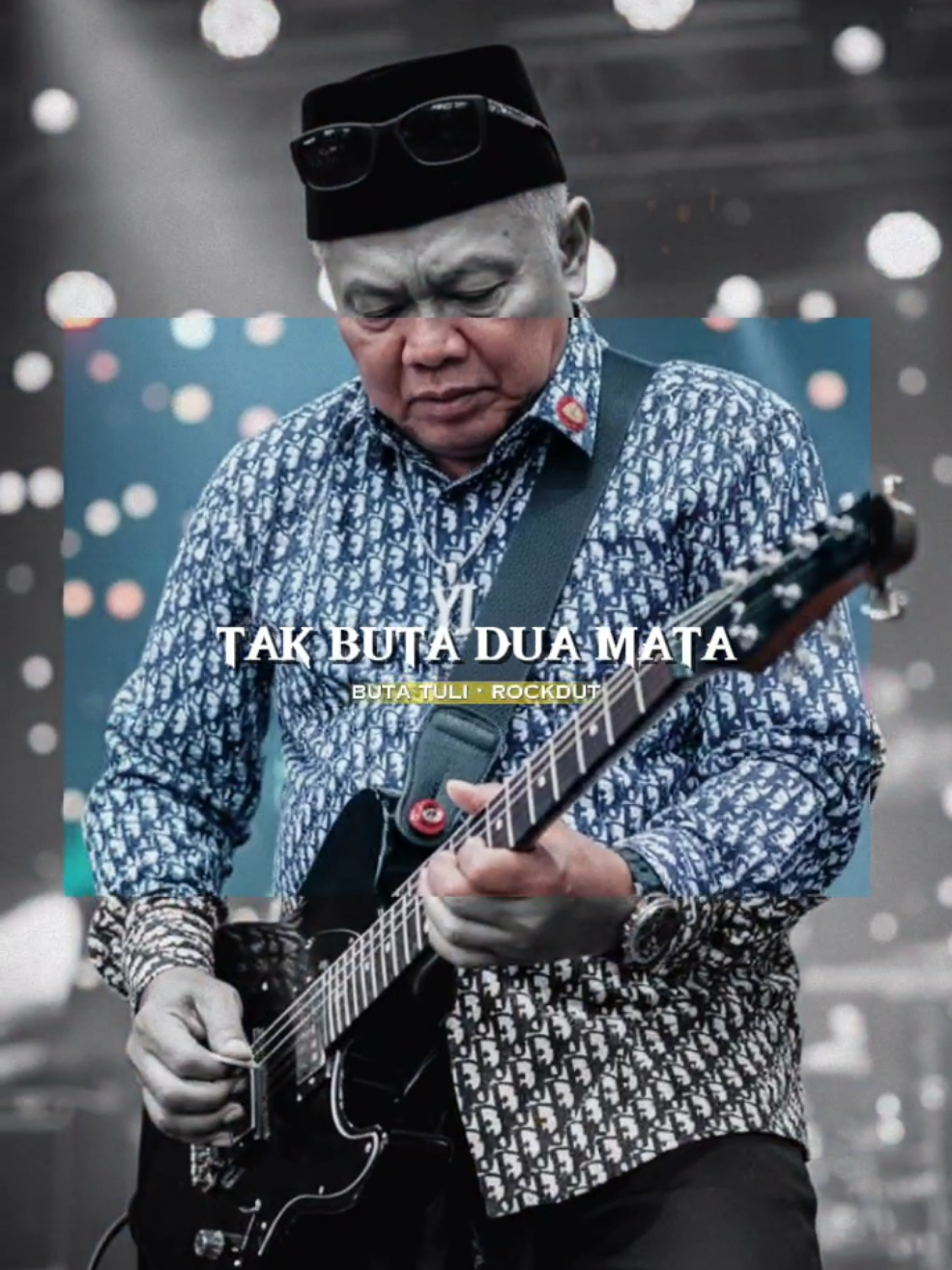 BUTA TULI - ROCKDUT 😁#liriklagu #templatecapcut #yaimin #CapCut #fyp 