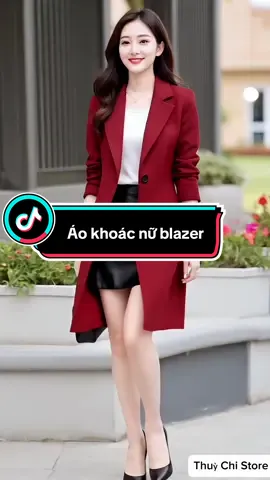 Áo khoác nữ blazer. #aokhoacnu #thoitrangnu #xuhuong #viral #thinhhanh 