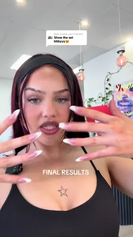 Replying to @Amie-Joy  what do we think? @IG - @crybxbynails 🏹 