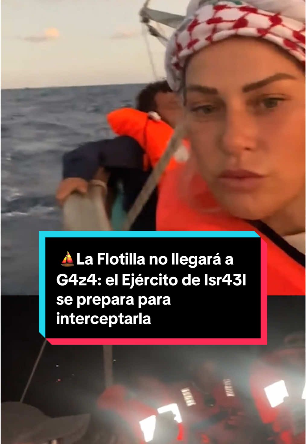 Aviones y buques de Isr43l se preparan para interceptar a la Flotilla Global Sumud que se dirige a G4z4 en las próximas horas e, incluso, hund1r algunos de sus barcos ante la perspectiva de no poder remolcarlos todos. A pesar de estas advertencias, a las 2:00 h (hora peninsular) la Flotilla ha anunciado a través de sus redes sociales que había entrado en la zona calificada de 