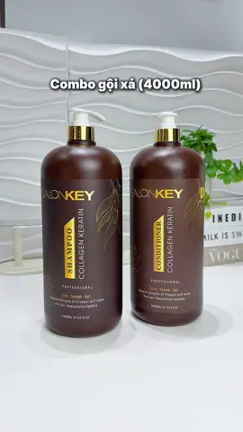 Mua combo gội xả này sài tiết kiệm mà thơm cực kỳ nha. Bà nào làm salon rinh về gội cho khách #combogoixa #salonkey #daugoi #chamsoctoc #hair 