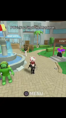 “ YOURE SO BUNSSSSS”  was i not supposed to shoot?. 💀 #mm2fyp #mm2 #murdermystery2 #mm2roblox #roblox 