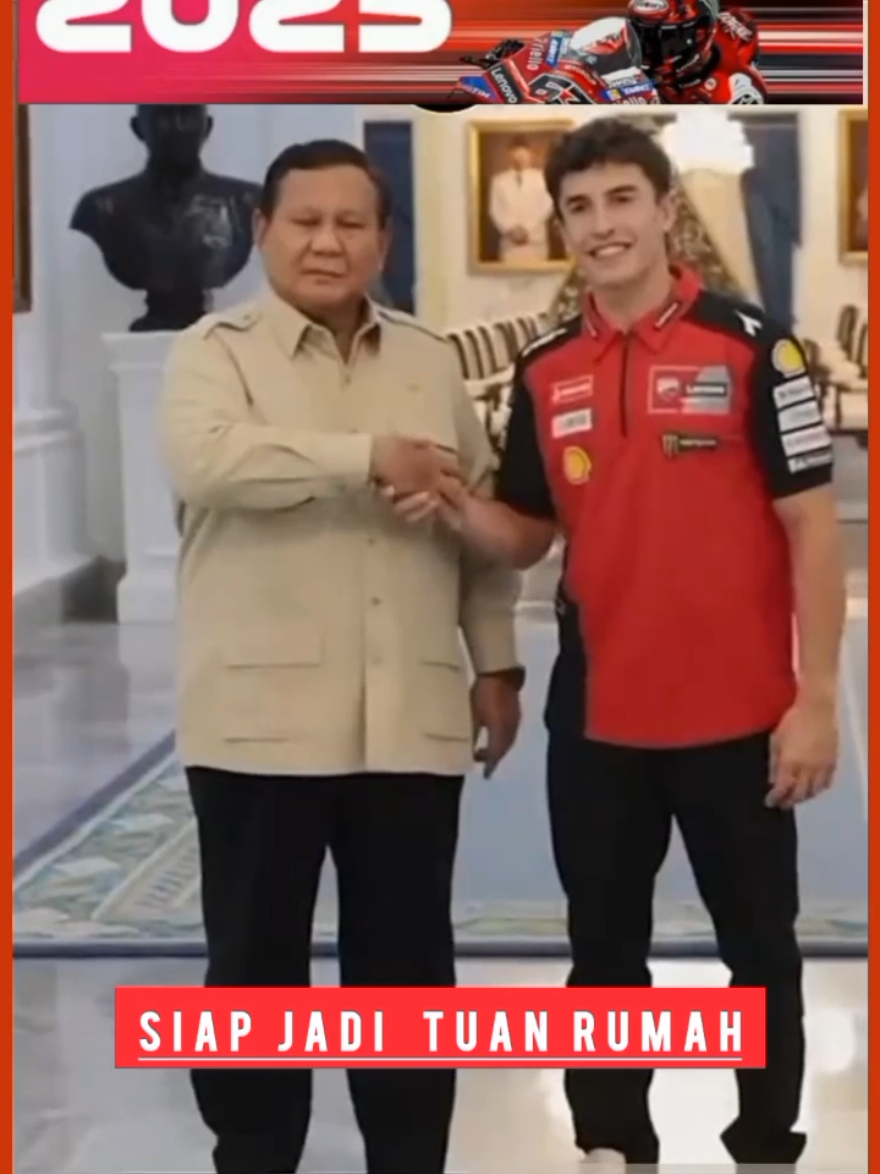 Potret Marc Marquez Curhat ke Prabowo: 