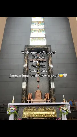 salamat datang oktober✨ dimulai hari ini.. jangan lupa doa rosario yaa!! #catholic #bulanoktober #rosario #bulanmaria #katolikindonesia 