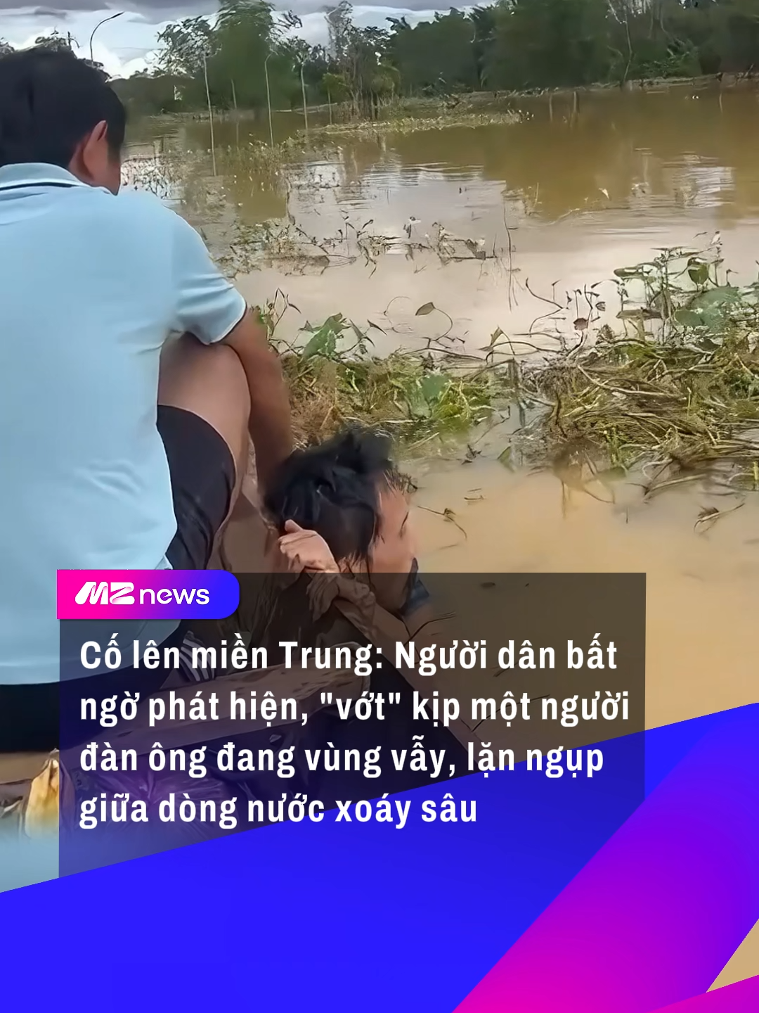Ôi may quá, có người cứu chú ấy kịp thời #mznews #mznetwork #viralvideo #trending #tiktokviral #tiktoknews #tiktokgiaitri