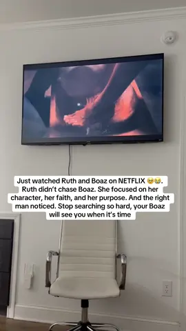 When I say I cried the whole time. Ofc the book in the Bible explains and goes deeper.   But yall should watch 🥹💖💖 #fypシ゚viral #ruthandboaz #tylerperry #netflix #trending 