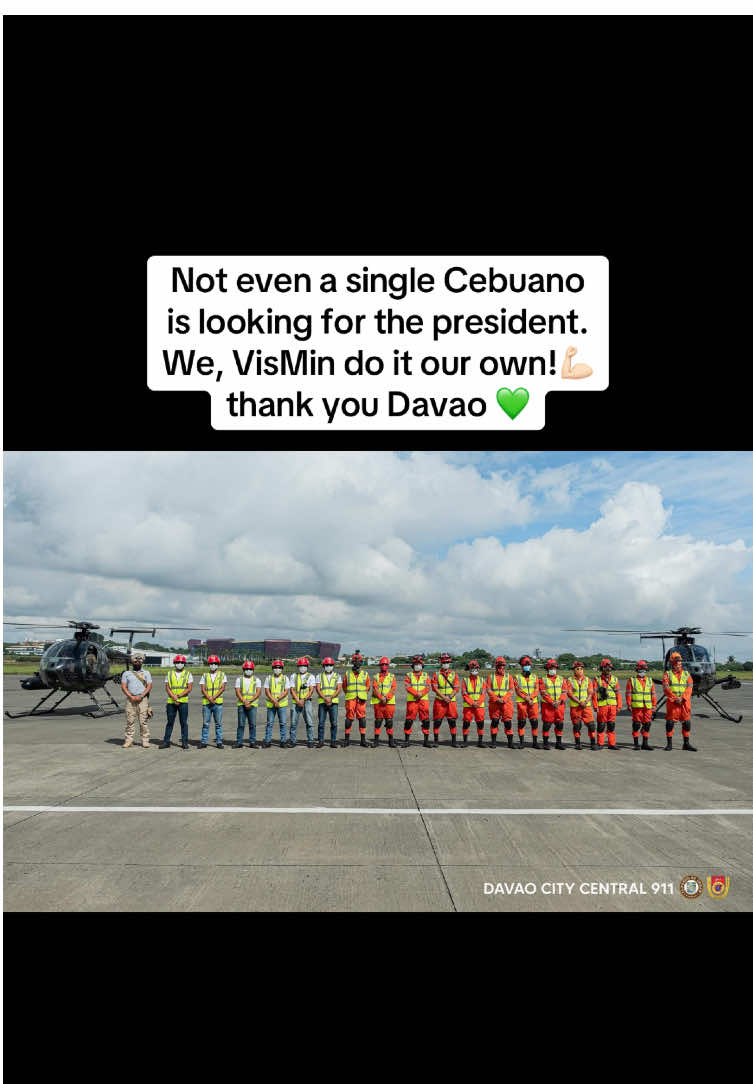 💪🏻 Big thanks to Davao 💚from the people of Cebu. we appreciate it #fyp #cebu #cebuearthquake   #VisMinStrong #duterte 