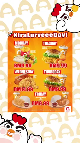 SET MEAL SERENDAH RM9.99 JE? Jom dapatkan promo XTRALURVEEDAY hanya hari Isnin - Jumaat sahaja! #setjimat #jimatduit #burger #fastfood #malaysia 