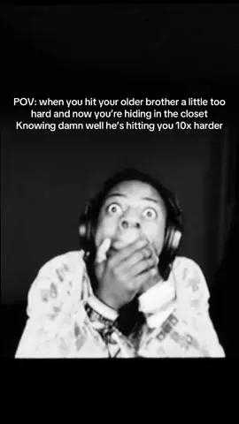 And then he starts banging in the closet door 😨😨😨 #fyp #viral #relateable #brotherhood #ishowspeed 