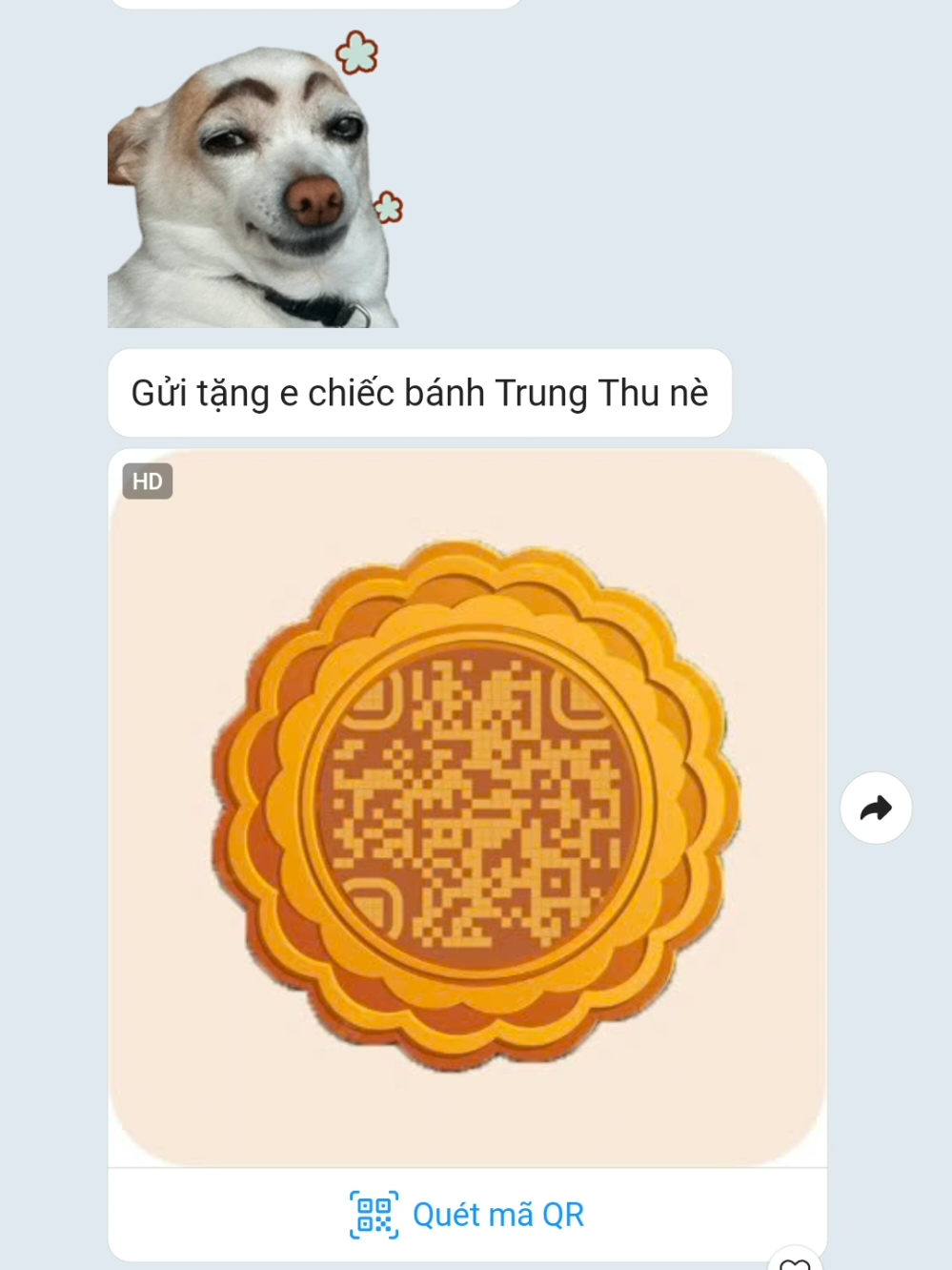 Quà Trung Thu handmade tặng crush bạn gái người yêu. Món quà bất ngờ dành cho em - Cách tạo QR Trung Thu - Cách tạo QR tình yêu 🥰😍🤩 #qrtinhyeu #quatangnguoiyeu #quakiniem #quatrungthu #xuhuong 