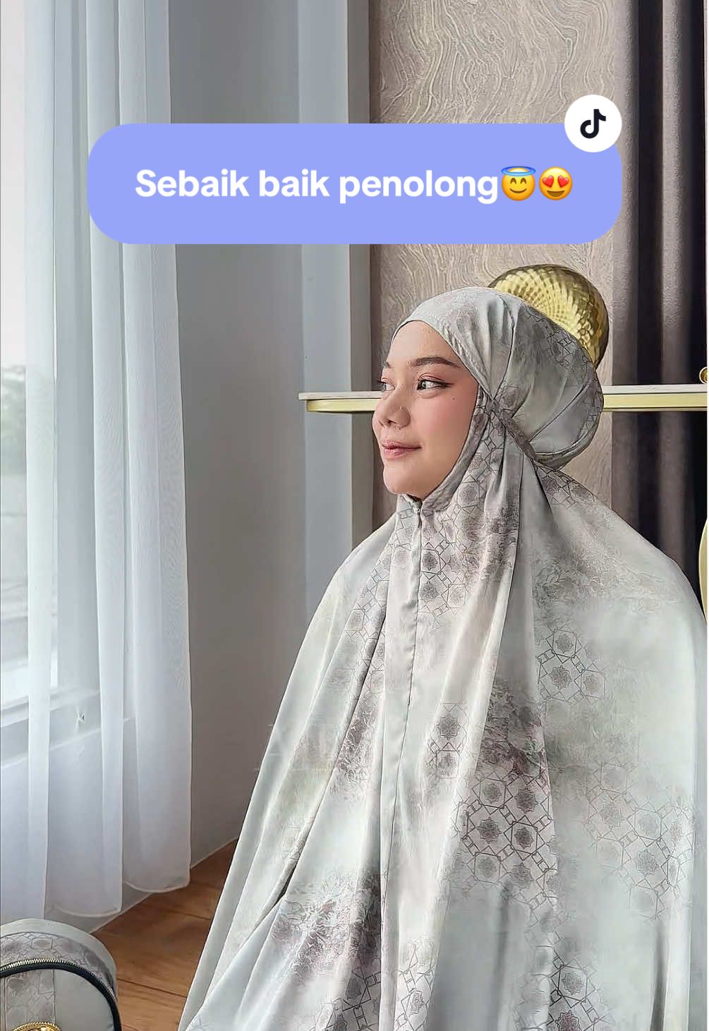 Titipkan segala resah hanya kepada Allah, karena Dia sebaik baik penolong😇🥰🫶🏻 Inframe: Selina Series #reminder #mukena #doa #fyp #fypシ゚ 