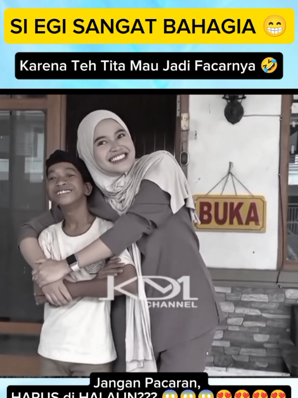 SI EGI SANGAT BAHAGIA | TEH TITA MAU SAMA EGI 😍 #kangdedimulyadi #trending #egikdm #tehtita #fyppppppppppppppppppppppp