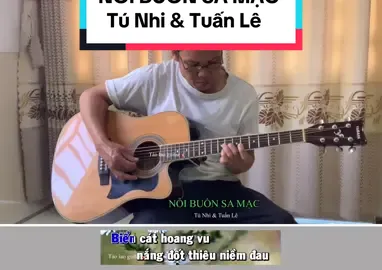 Nỗi buồn sa mạc #xuhuong #taolaoguitar #guitarkhongloi #virral #nhackhongloi 