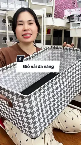 Hộp đựng quần áo vải canva có khung thép. Các bác mua ở giỏ hàng nha. #hopdungquanao #hopvaidungquanao #giadung