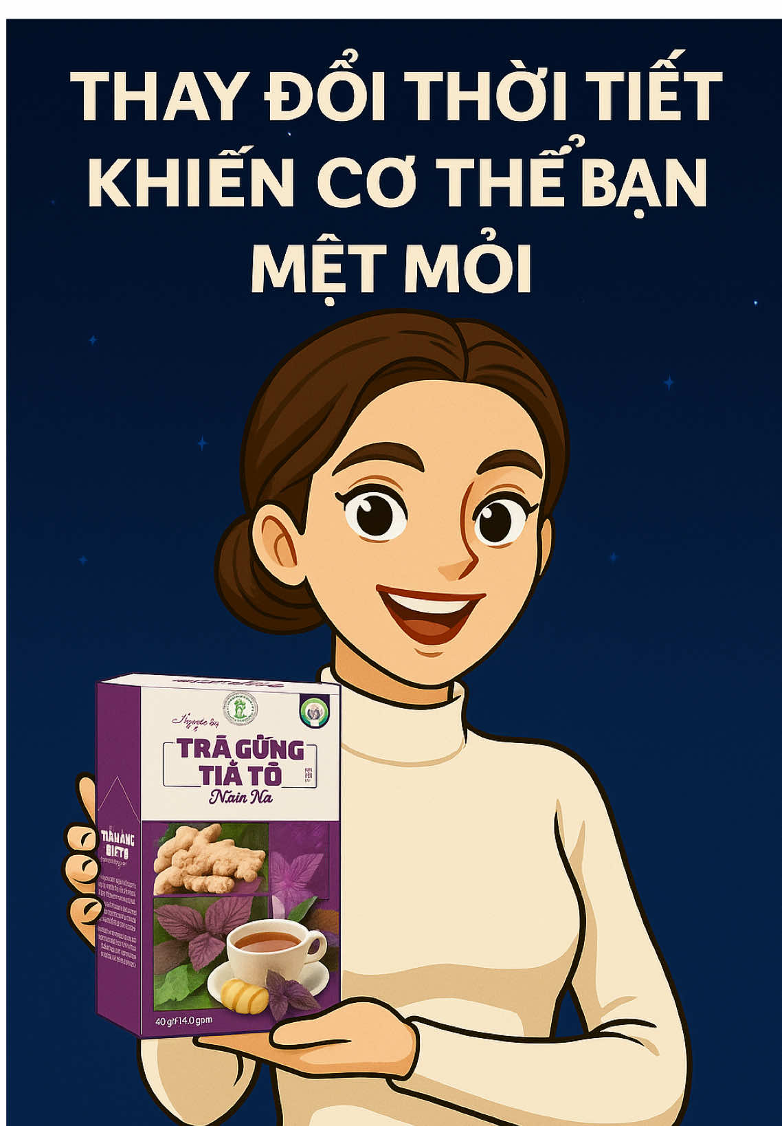 Thay đổi thời tiết khiến bạn mệt mỏi?#suckhoe #xuhuong #tragungtiato 