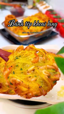 Bánh tép khoai lang với công thức trộn bột trăm trận trăm thắng đây các bác ơiiii #HảoThíchVàoBếp #thíchvàobếp #thíchnấuăn #nấuăncùngtiktok #banhtepkhoailang 