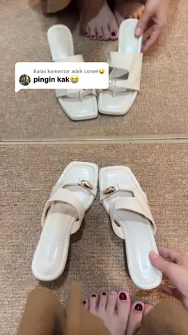 Membalas @adek comel😜 Gercep udah ready #sandal 