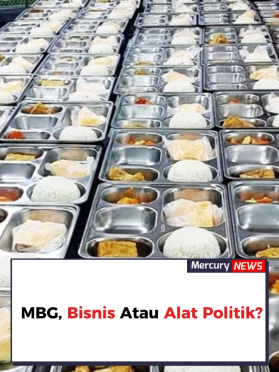 Ombudsman RI mengungkap temuan penting: ada yayasan dalam program Makan Bergizi Gratis (MBG) yang terafiliasi politik. Hal ini dinilai berisiko menimbulkan konflik kepentingan dan merusak kepercayaan publik. Anggota Ombudsman, Yeka Hendra Fatika: “Program MBG jangan sampai jadi kanal kepentingan politik. Itu berpotensi membangkitkan kemarahan masyarakat.” Program ini seharusnya murni untuk rakyat, bukan alat politik. Bagaimana menurut anda? #MBG #Ombudsman #BeritaNasional #AntiMaladministrasi #RadioMercury #MercuryNews