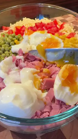 Weltbester Fränkischer Nudelsalat mit einem Geheimtipp  Schau zu …..  #nudelsalat #partytime #salat #nudeln #pastasalad 