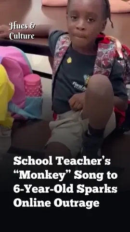 Elementary Teacher Facing Backlash For Singing “Monkey” Song to 6-Year-Old Student #teachertok #blackteachers #blackkids #blackbabies #teachersoftiktok 