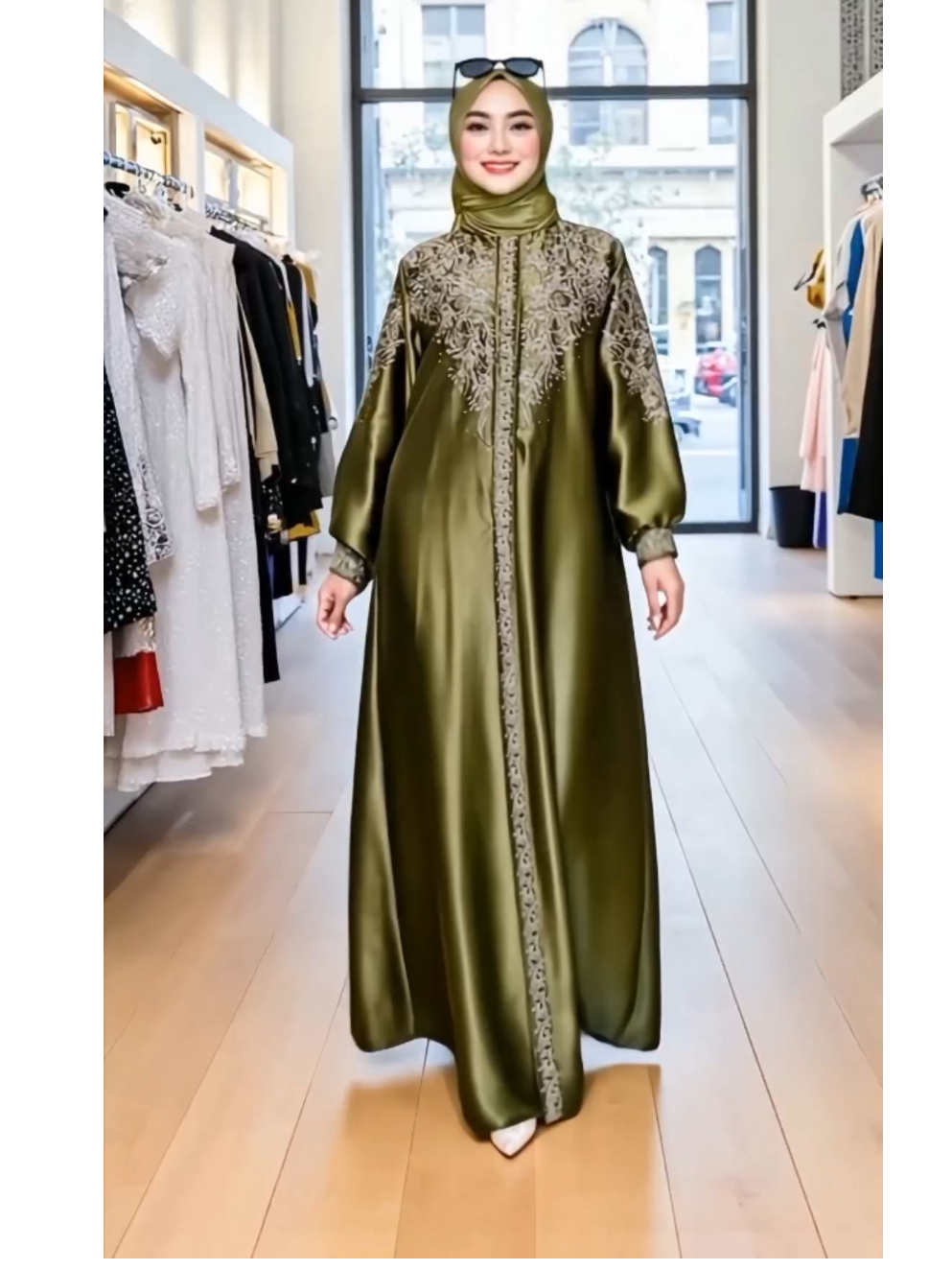 Gamis kristal original bordir - Dress wanita muslimah abaya bordir Hitam -Kaftan Lebaran Kondangan Gamis Elegant bisa cuci dengan Mesin Lembut Pesta Ibu Tangan SimpleGamis kristal original bordir - Gamis kristal original bordir - Dress wanita muslimah abaya bordir Hitam -Kaftan Lebaran Kondangan Gamis Elegant bisa cuci dengan Mesin Lembut Pesta Ibu Tangan Simple #dresswanita #abayamuslimah #kaftanlebaran #gamiselegant 