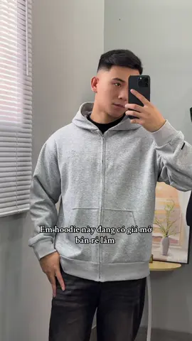 Áo hoodie zip thời trang chữ thêu #thoitrang #TikTokFashion #macdepmoingay #xuhuong #minhmongmanh 
