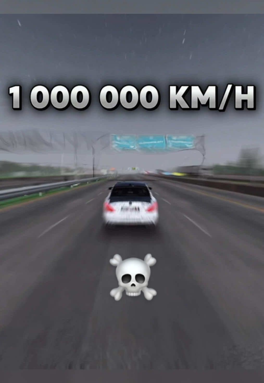 1 MILLION KM/H☠️ #1million #kmh #car #fastest #carparkingmultiplayer 
