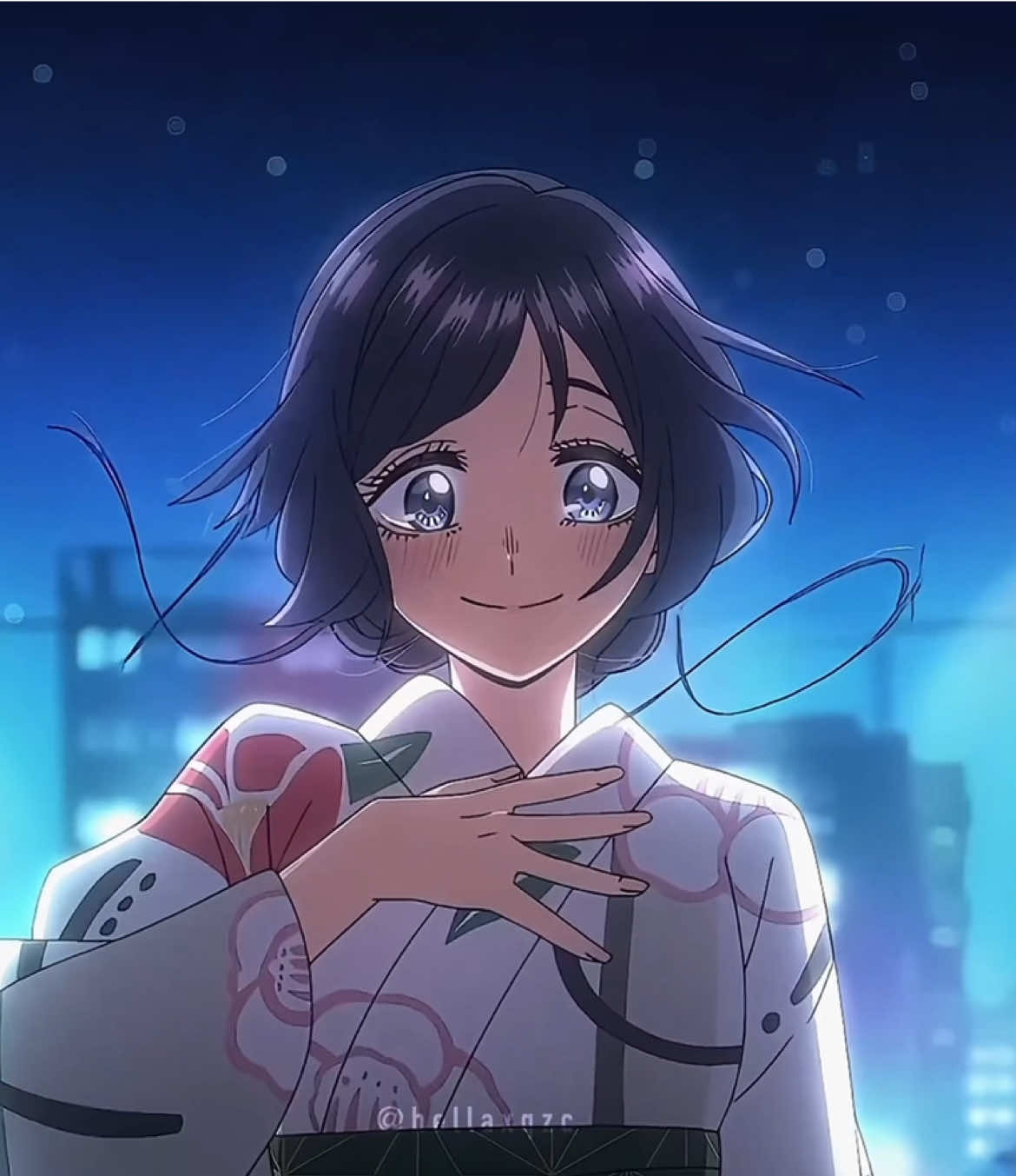 Hair theory is real #thefragrantflowerbloomswithdignity #wagurikaoruko #rintarotsumugi #anime #animeedit 